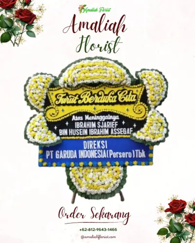Papan Bunga Duka di Idanotae